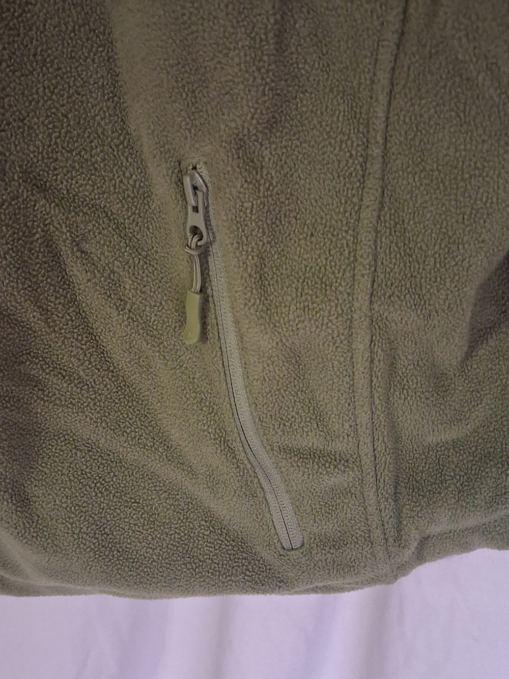 BÆRSkin Tactical Fleece Hoodie Men's XL Olive Green Full Zip Utility Jacket - Picture 13 of 14
